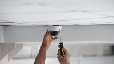 Security surveillance cameras setup, cctv installation